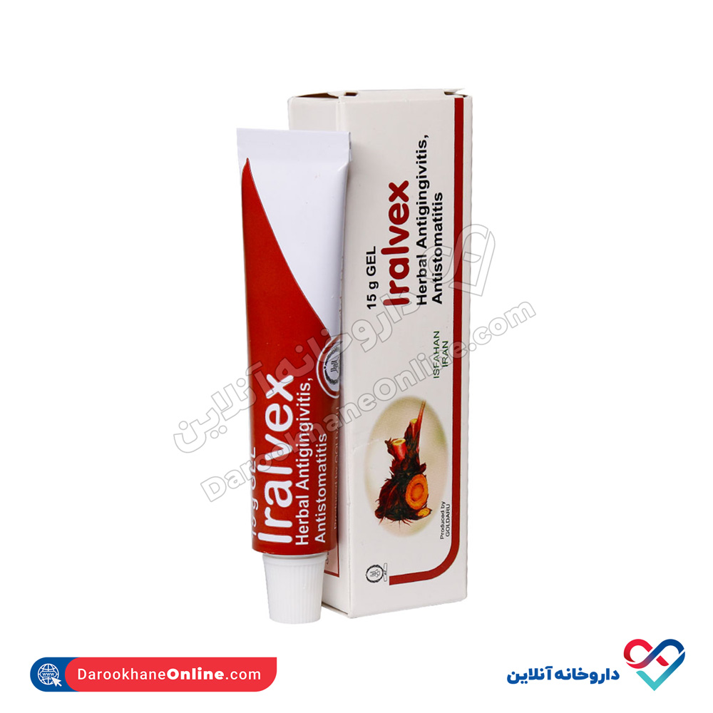ژل ایرال وکس گل دارو 15 گرم - Image 1